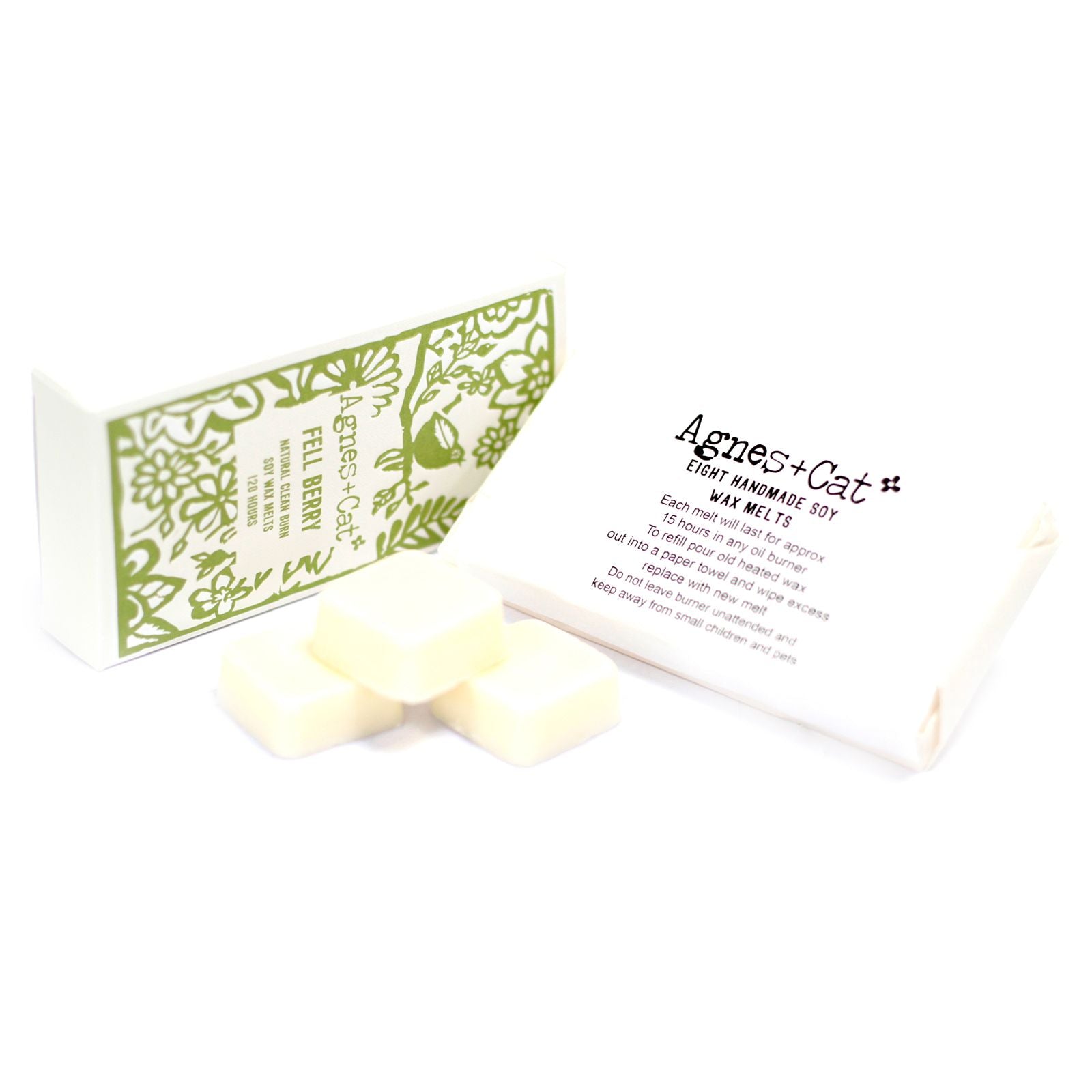 Agnes + Cat Box of 8 Wax Melts - Fell Berry - Vivid Aromas UK