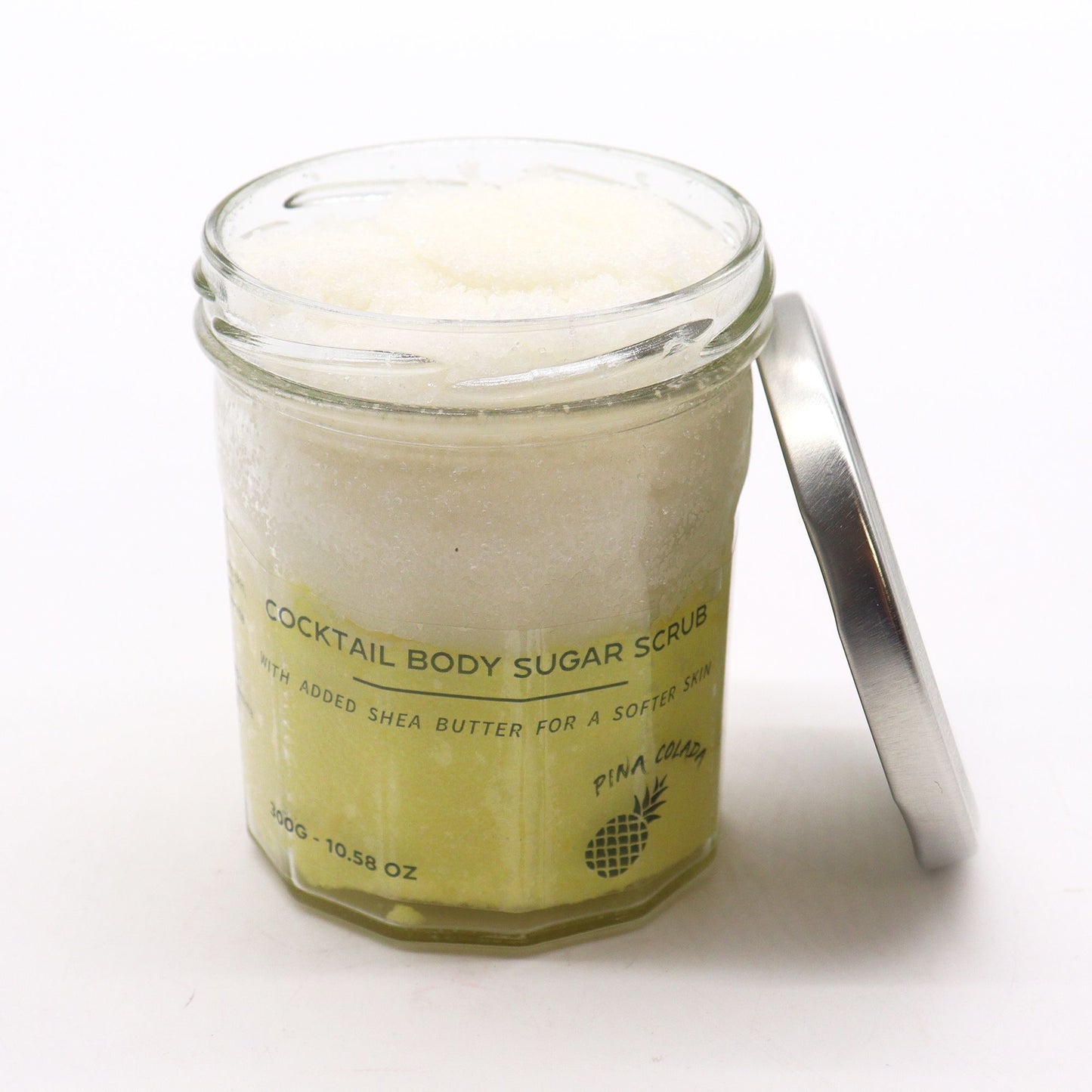 Fragranced Sugar Body Scrub - Pinacolada 300g - Vivid Aromas UK