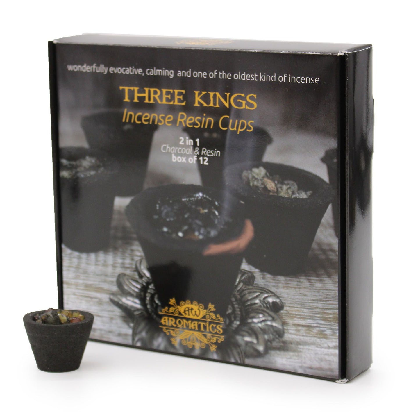 Box of 12 Resin Cups - Three Kings - Vivid Aromas UK
