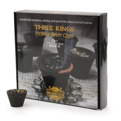 Box of 12 Resin Cups - Three Kings - Vivid Aromas UK
