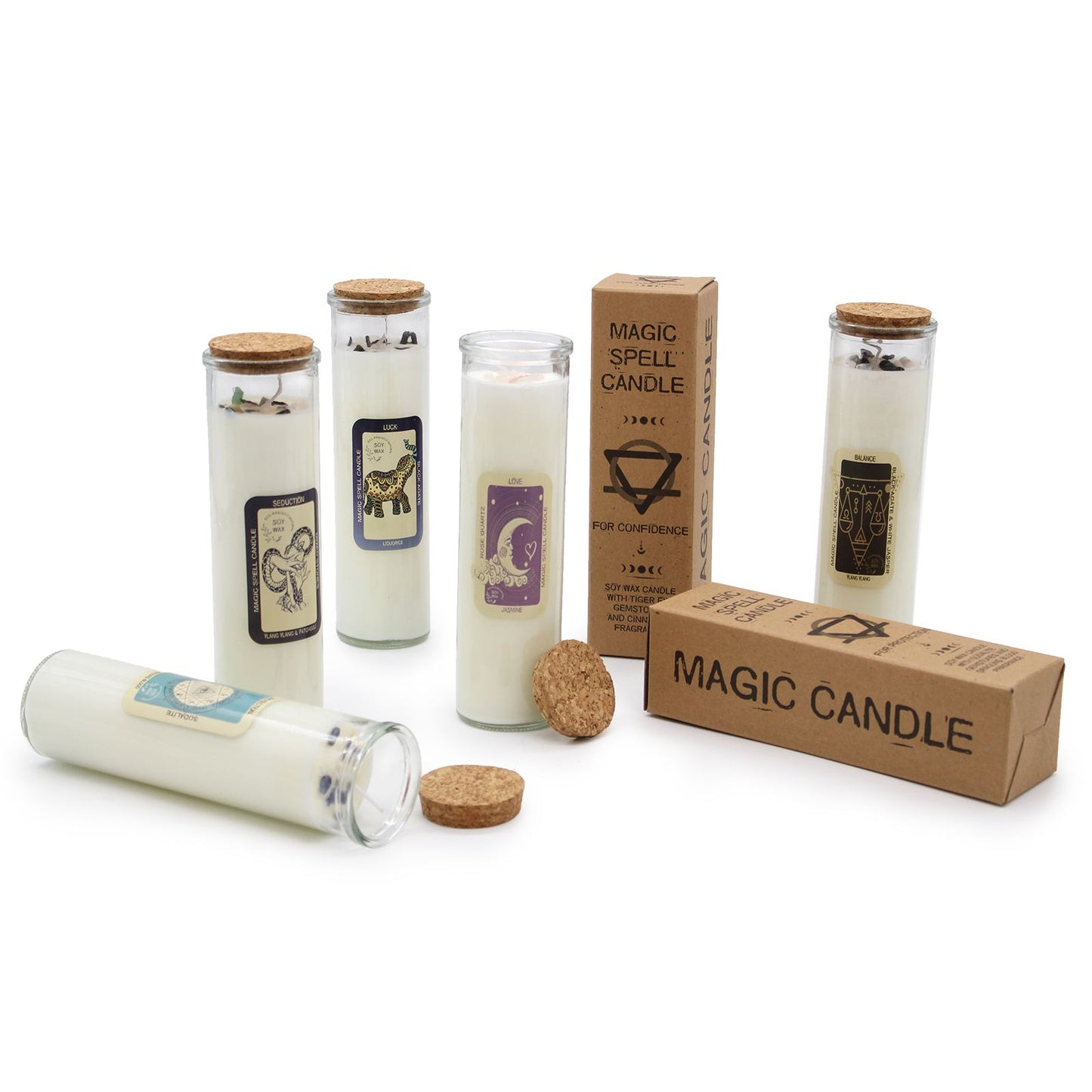 Magic Spell Candle - Prosperity - Vivid Aromas UK