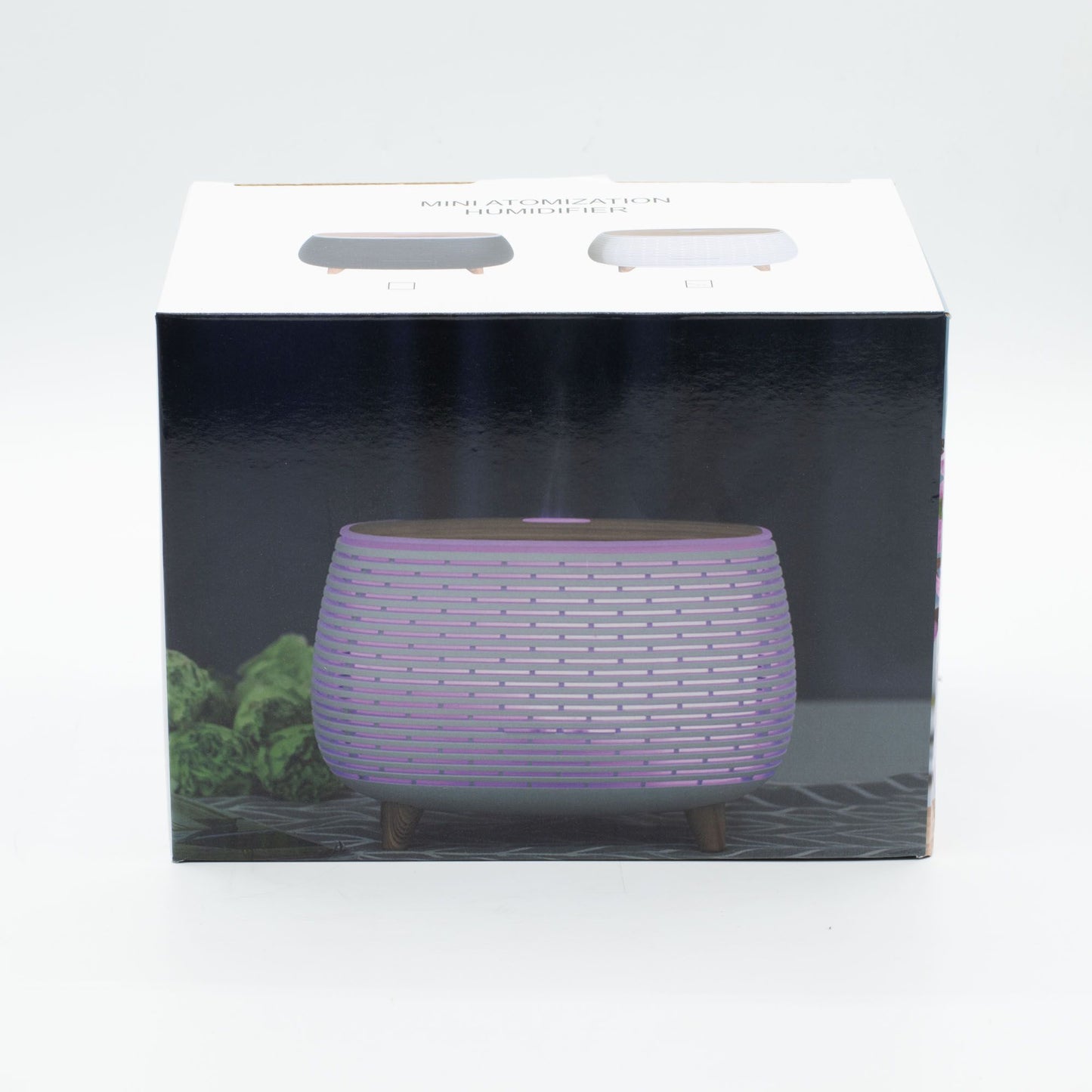 Futuristic Ribbed Aroma Diffuser with Colour-Changing Light - Vivid Aromas UK