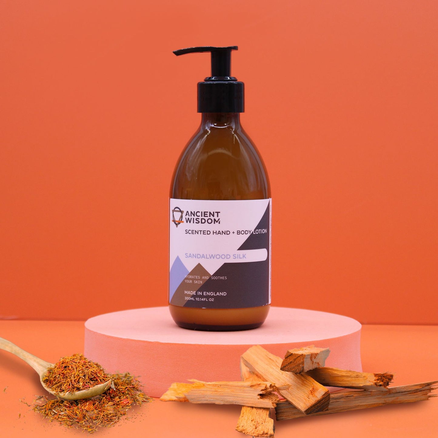 Sandalwood Silk Lotion 300ml - Vivid Aromas UK