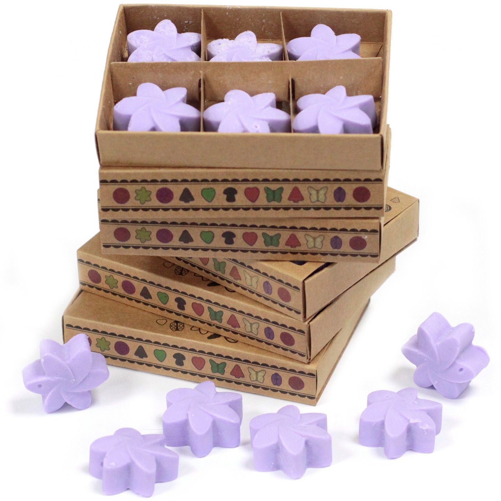 Box of 6 Wax Melts - Lavender Fields - Vivid Aromas UK