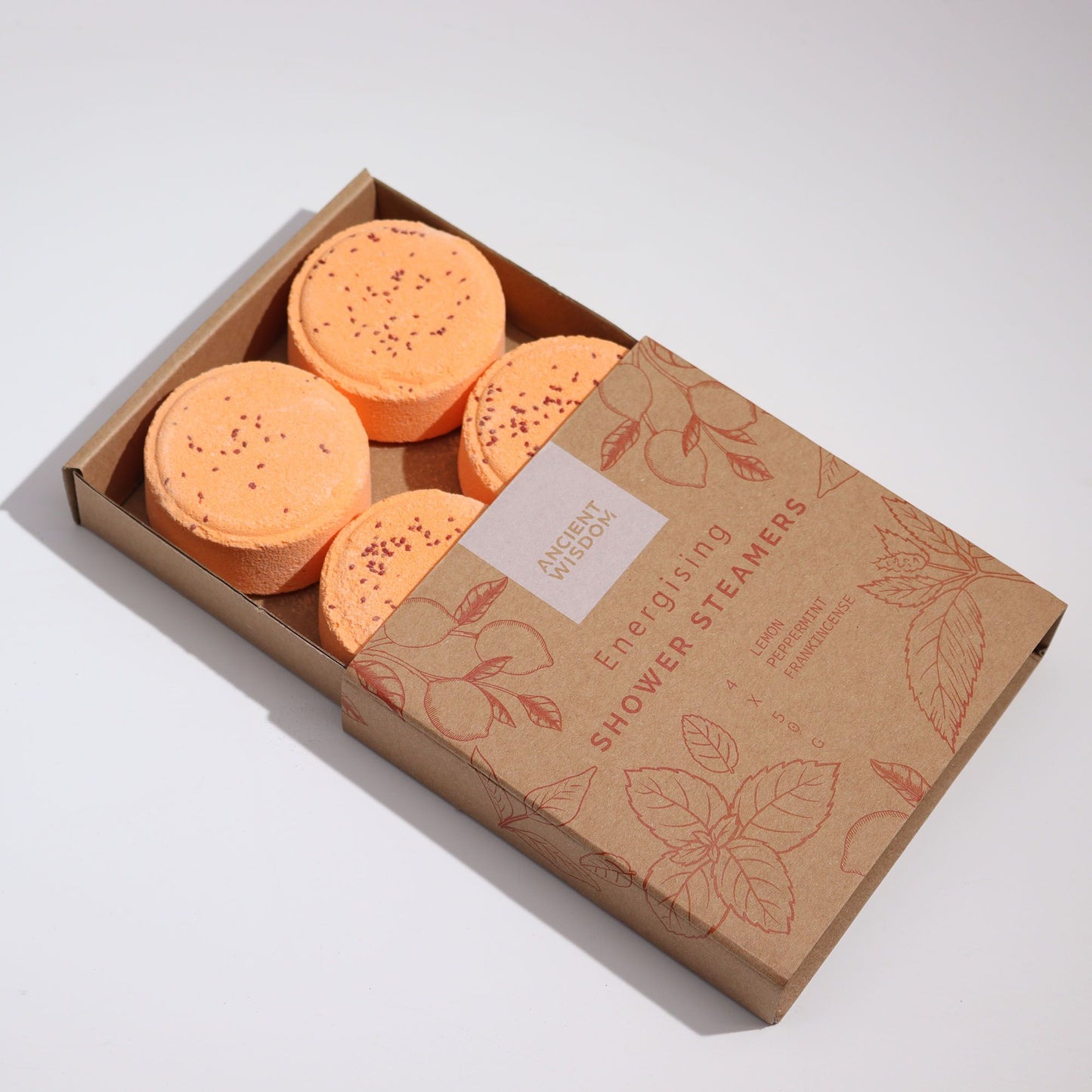 Zen Shower Steamers - Therapy Wellness Gift Set - Energising - Vivid Aromas UK
