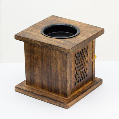 Large Mango Box Burner - Tree of life - Vivid Aromas UK