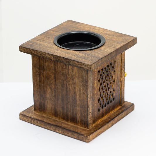 Large Mango Box Burner - Tree of life - Vivid Aromas UK