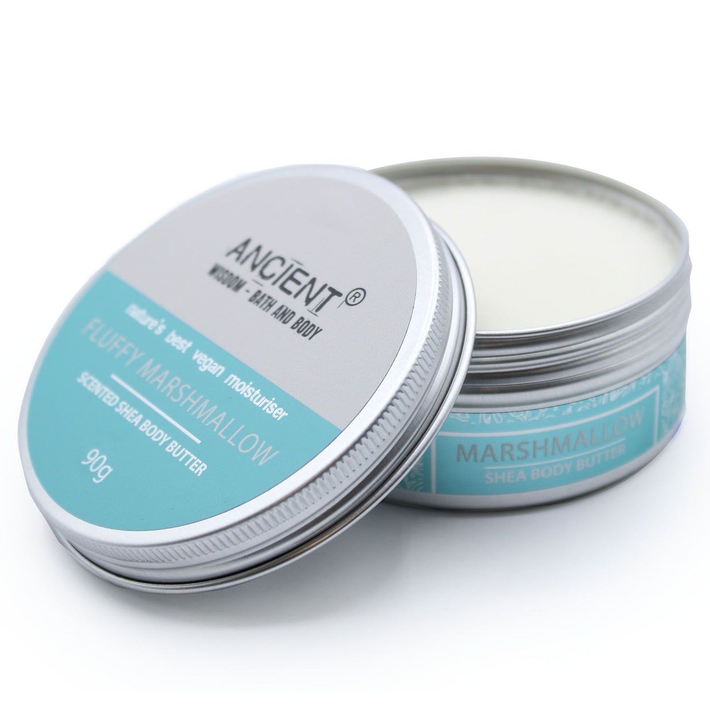 Scented Shea Body Butter 90g - Fluffy Marshmallow - Vivid Aromas UK