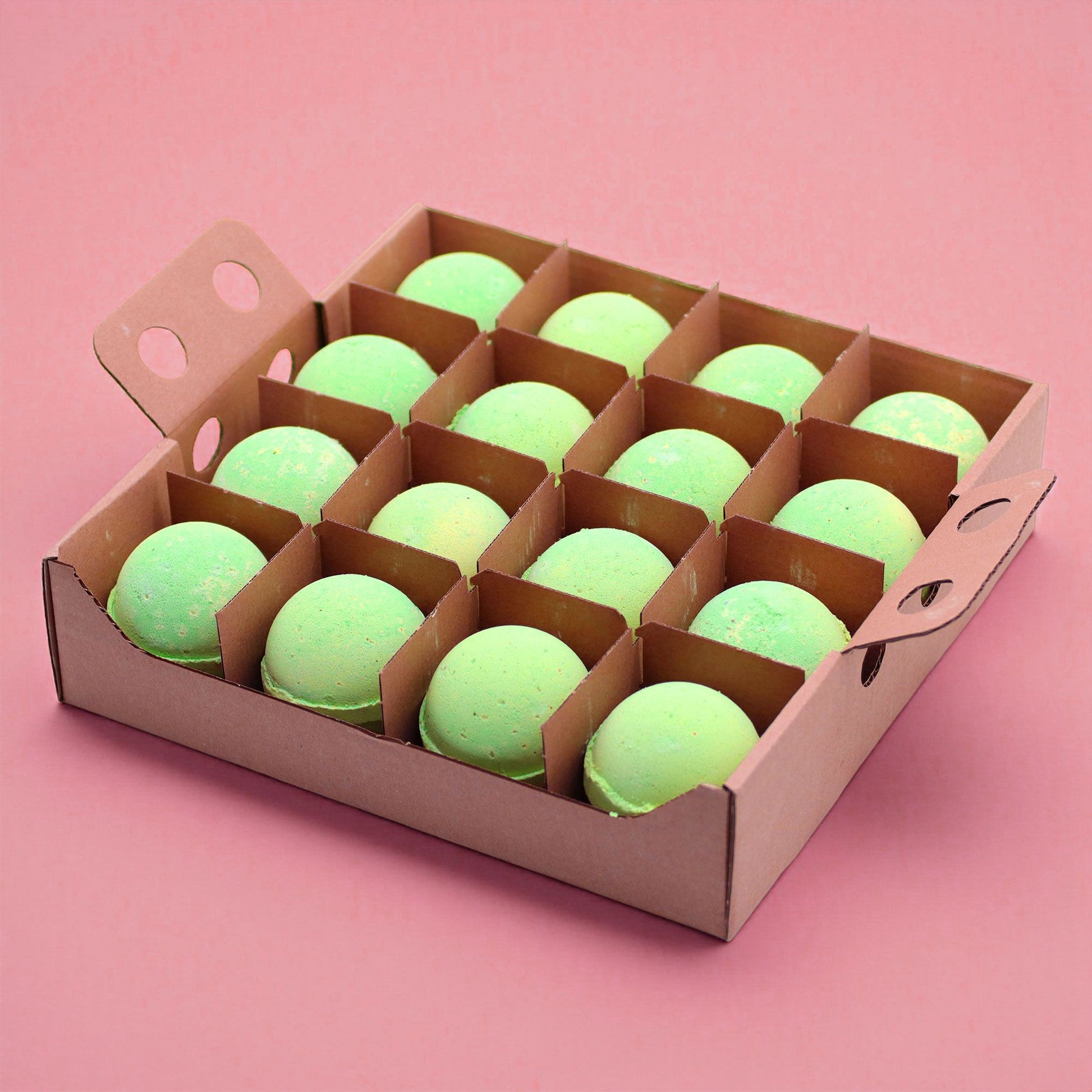 Set of 3 Peppermint & Tea Tree Bath Bombs - Vivid Aromas UK