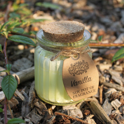 Vanilla Soy Pot of Fragrance Candles - Vivid Aromas UK