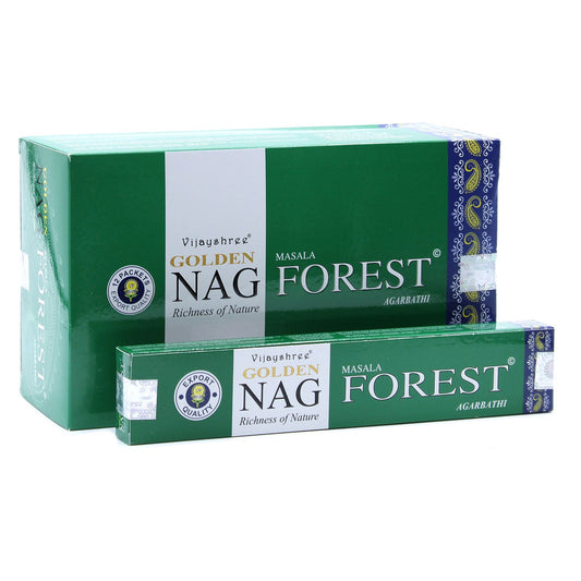 15g Golden Nag - Forest Incense - Vivid Aromas UK