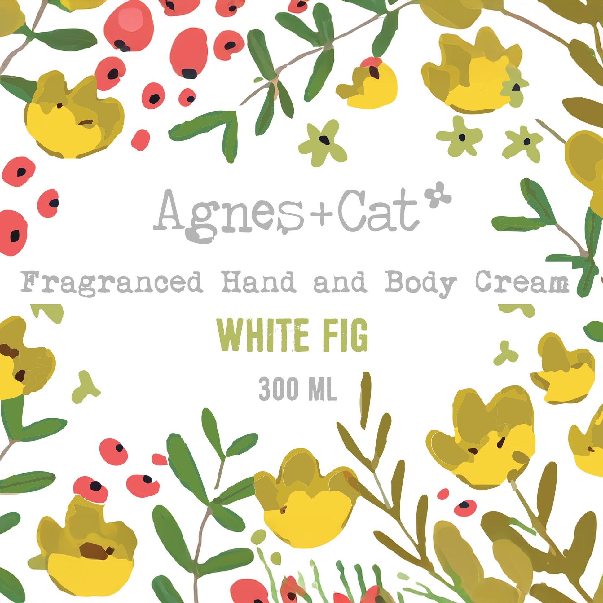 Agnes + Cat Hand & Body Cream - White Fig - Vivid Aromas UK