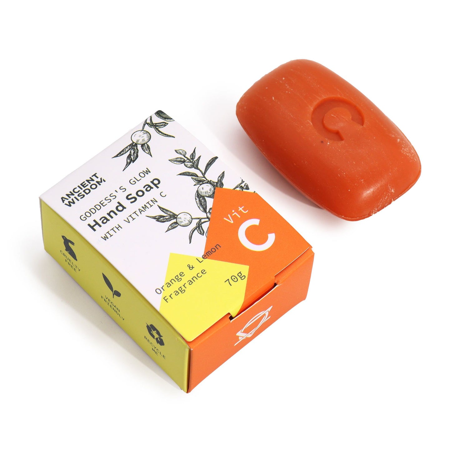 Brightening Vitamin C Hand Soap with Essential Oils - Vivid Aromas UK