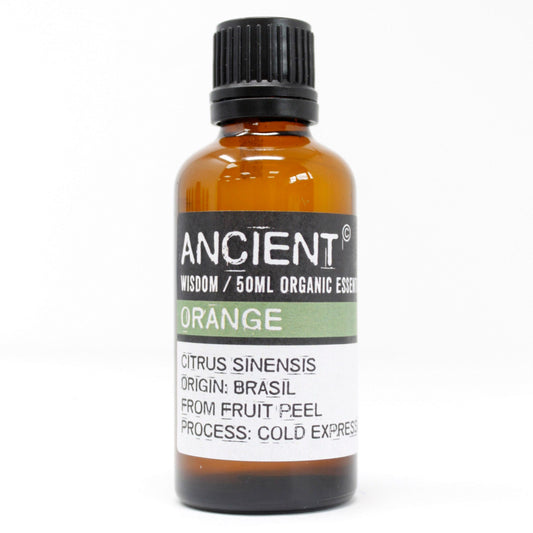 Orange Organic Essential Oil 50ml - Vivid Aromas UK