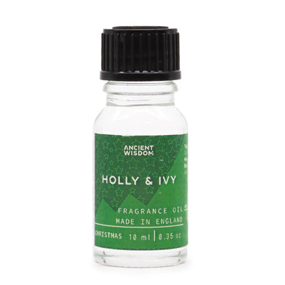 Holly & Ivy Fragrance Oil 10ml - Vivid Aromas UK