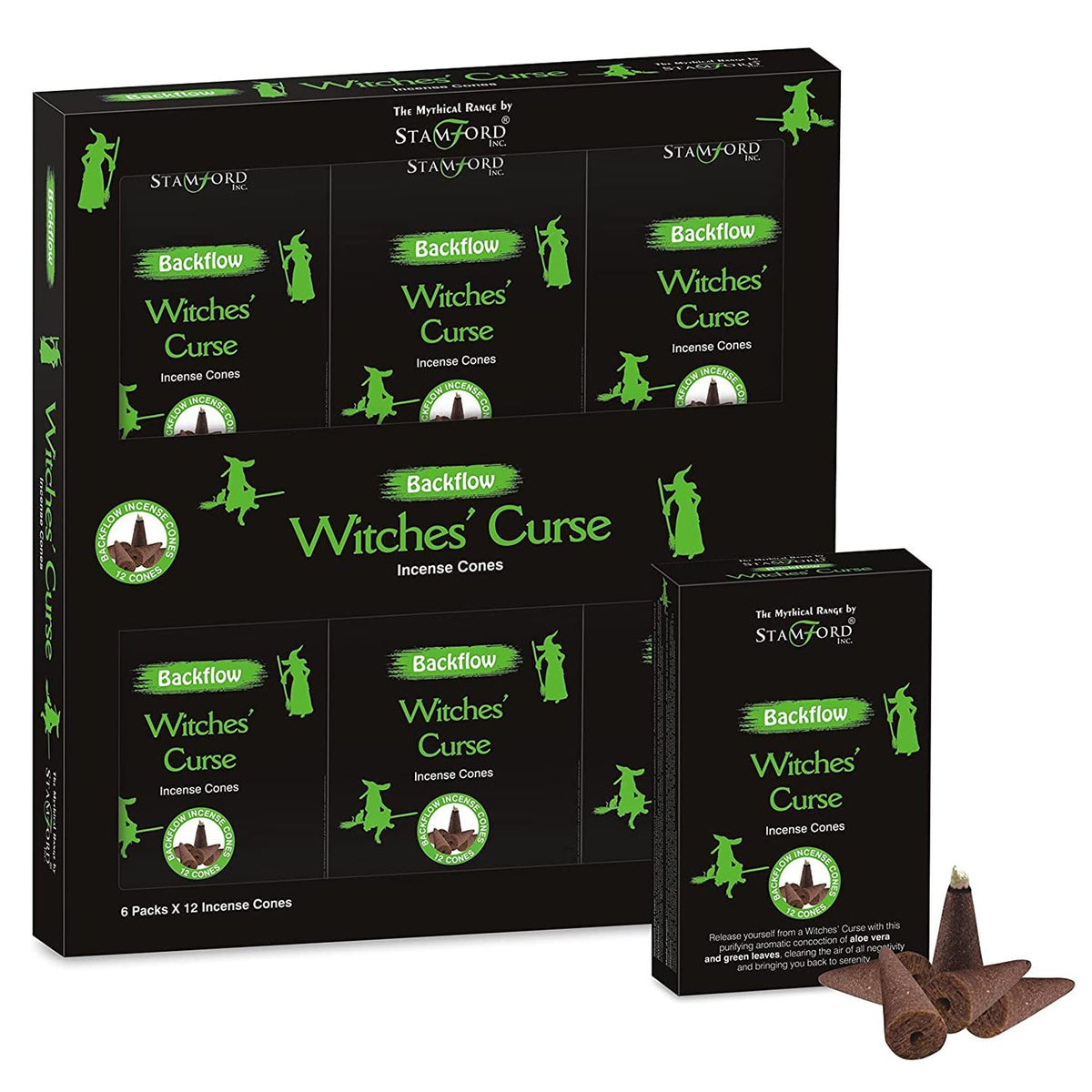 Mythical Backflow Cones - Witch Curse - Vivid Aromas UK