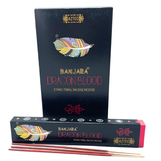 Banjara Tribal Smudge Incense - Dragon Blood - Vivid Aromas UK