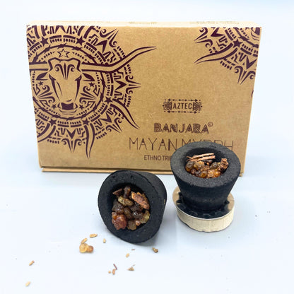Banjara Resin Cups - Mayan Myyrh - Vivid Aromas UK
