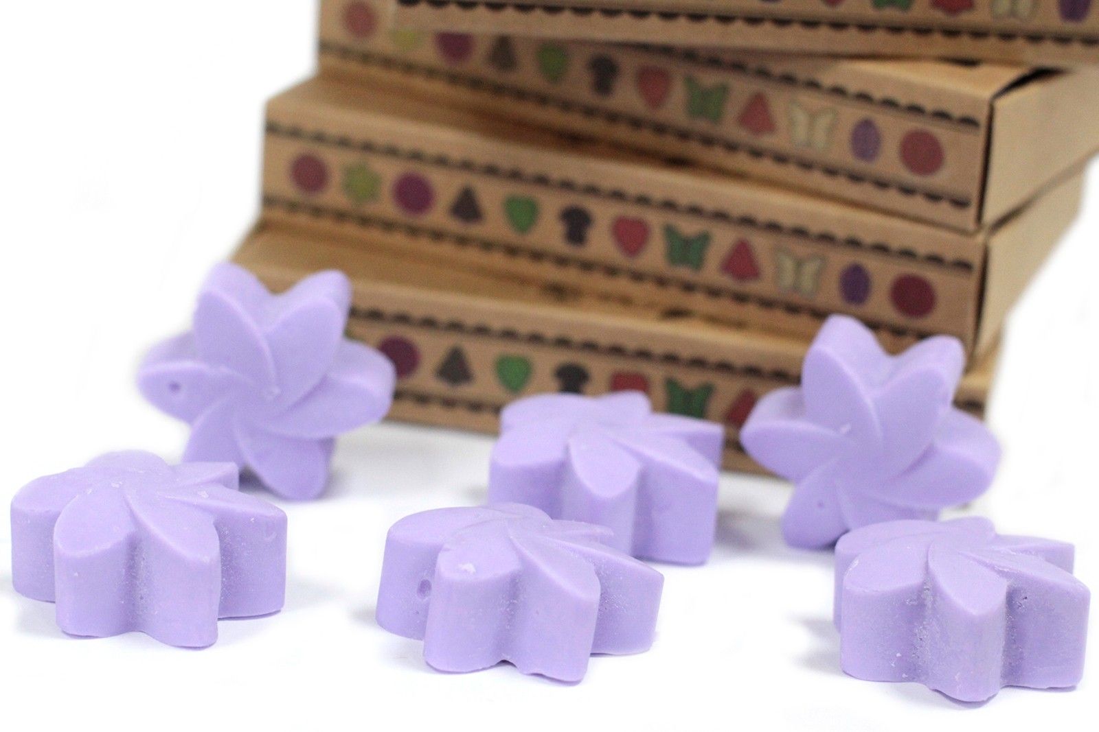 Box of 6 Wax Melts - Lavender Fields - Vivid Aromas UK