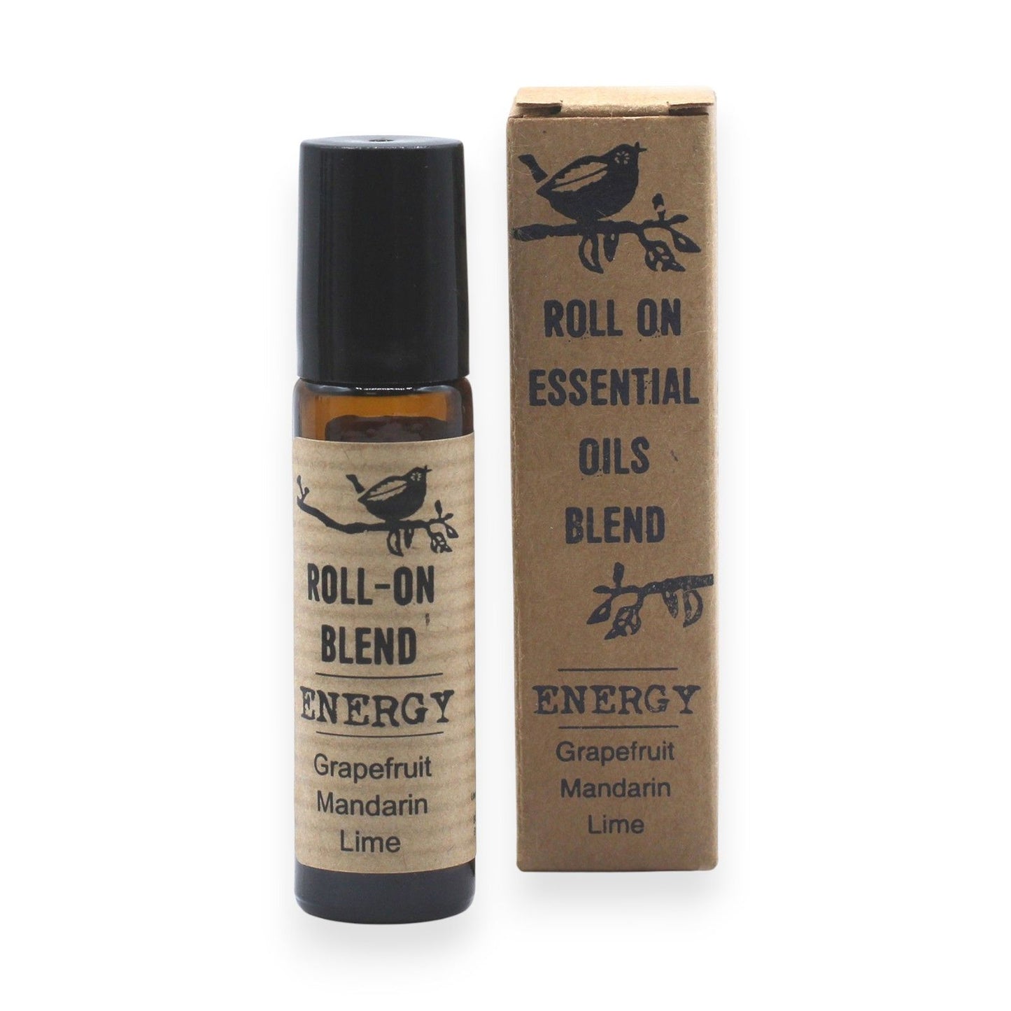Agnes + Cat Roll On Essential Oil Blend - ENERGY - Vivid Aromas UK