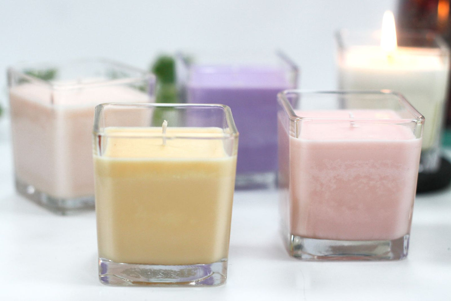White Label Soy Wax Jar Candle - Peach Smoothie - Vivid Aromas UK