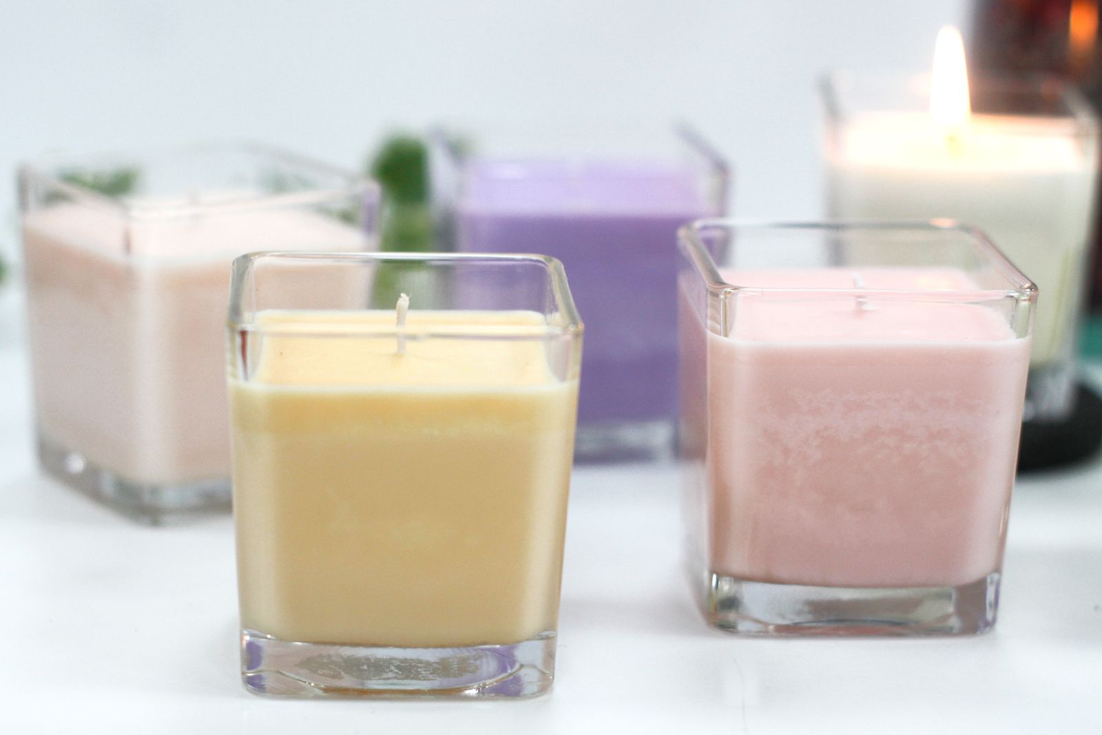 White Label Soy Wax Jar Candle - Peach Smoothie - Vivid Aromas UK