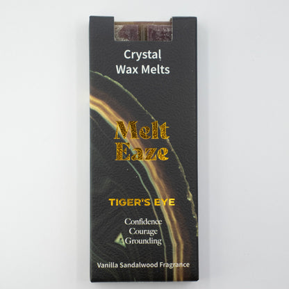 MeltEaze Wax Melts 50g - Tigereye Strength - Vanilla Sandalwood - Vivid Aromas UK