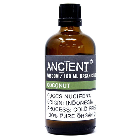 Coconut Organic Base Oil - 100ml - Vivid Aromas UK