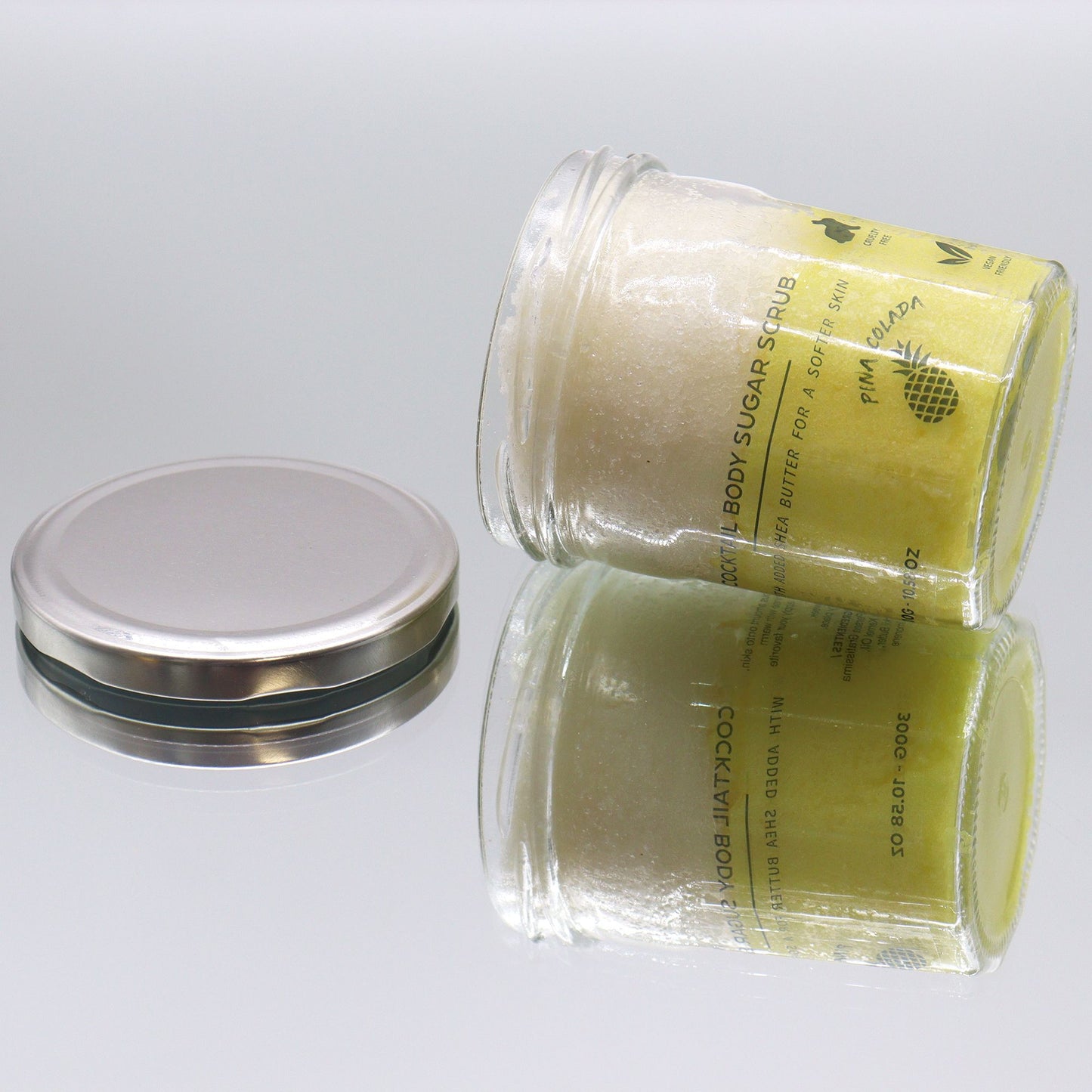 Fragranced Sugar Body Scrub - Pinacolada 300g - Vivid Aromas UK
