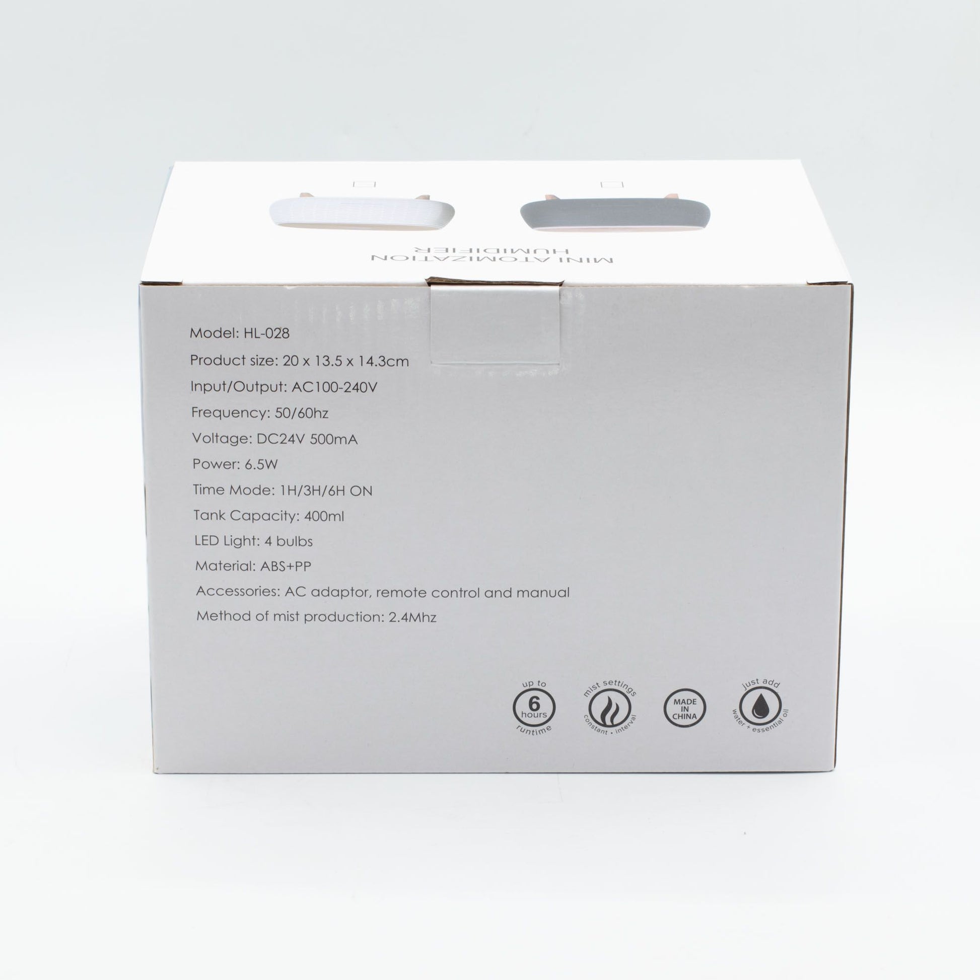 Futuristic Ribbed Aroma Diffuser with Colour-Changing Light - Vivid Aromas UK