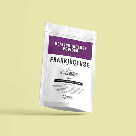 Healing Incense Powder - Frankincense 100gm - Vivid Aromas UK