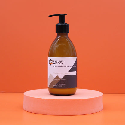 Coconut & lemon Lotion 300ml - Vivid Aromas UK