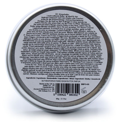 Scented Shea Body Butter 90g - Sweet Strawberry - Vivid Aromas UK