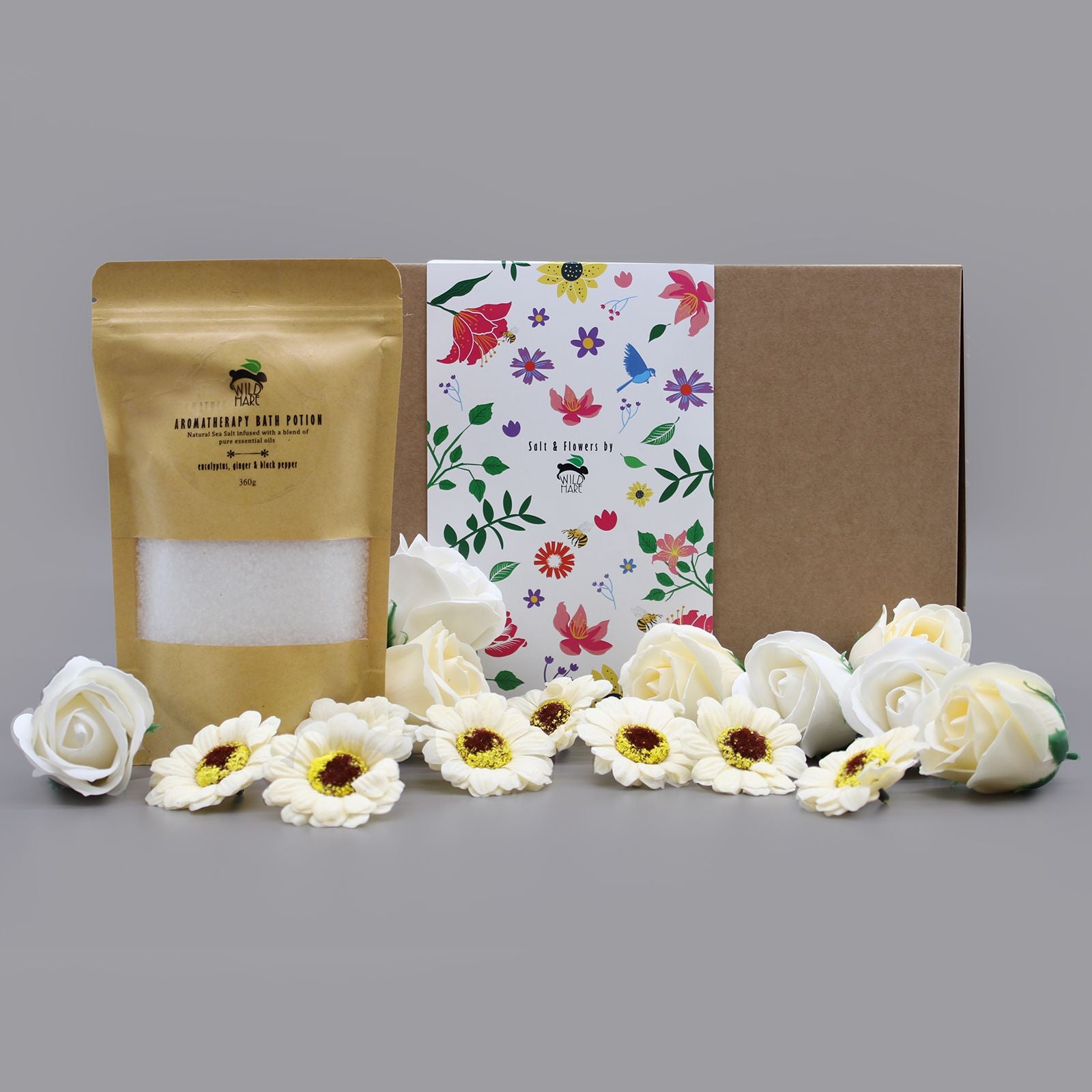 Salt Soak Set - Cold & Flu - Vivid Aromas UK