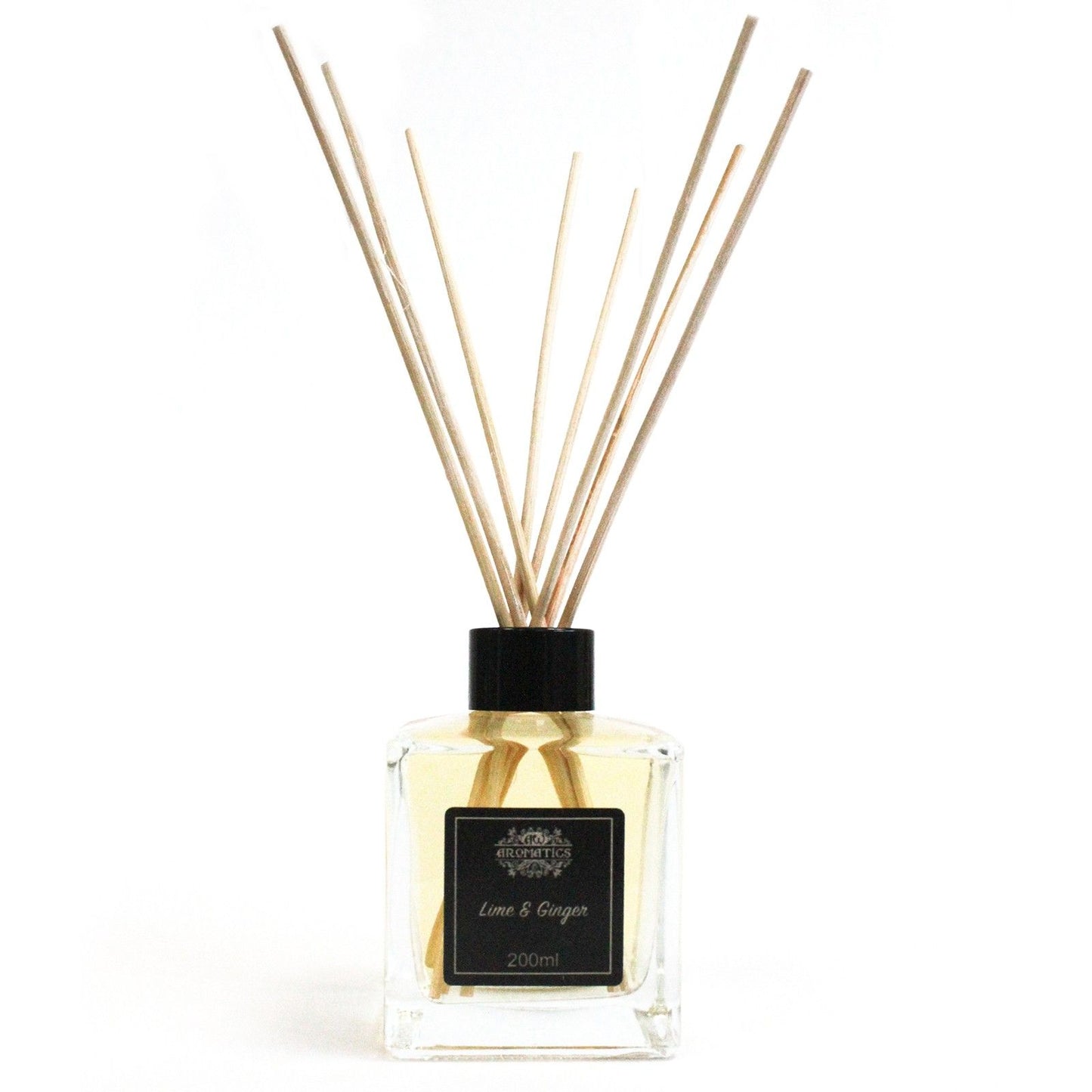 200ml Lime & Ginger Essential Oil Reed Diffuser - Vivid Aromas UK