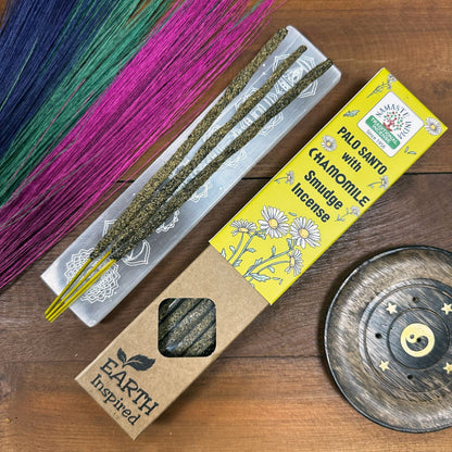 Earth Inspired Smudge Incense - Chamomile - Vivid Aromas UK