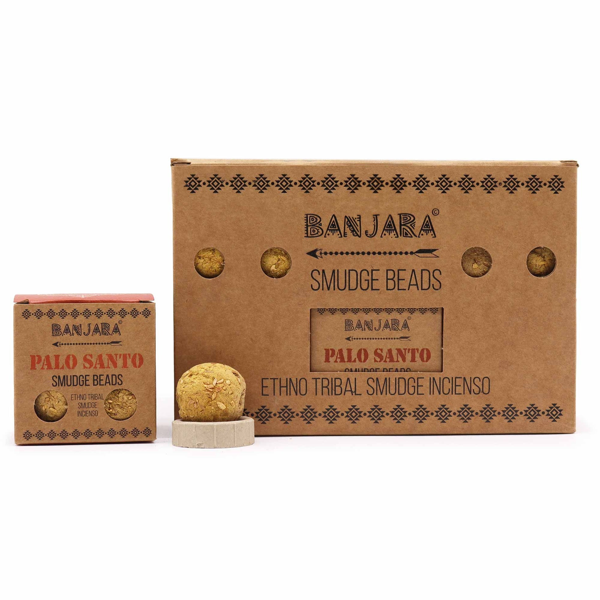 Banjara Smudge Beads - Palo Santo - Vivid Aromas UK