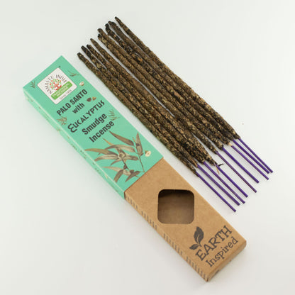 Earth Inspired Smudge Incense - Eucalyptus - Vivid Aromas UK