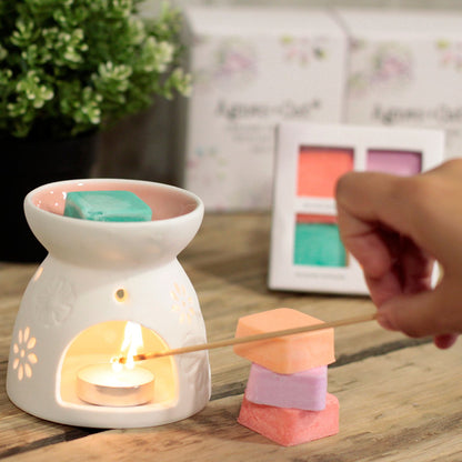 Wax Melter with Four Soy Wax Melts - Vivid Aromas UK