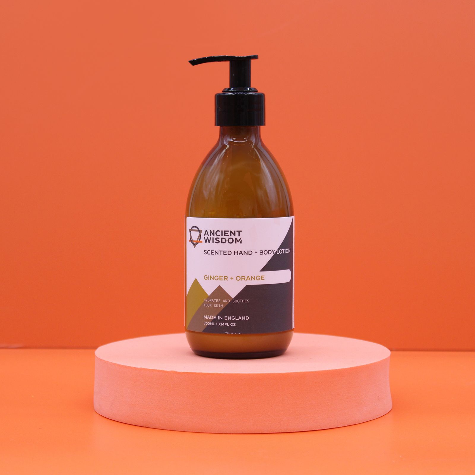 Ginger & Orange Lotion 300ml - Vivid Aromas UK