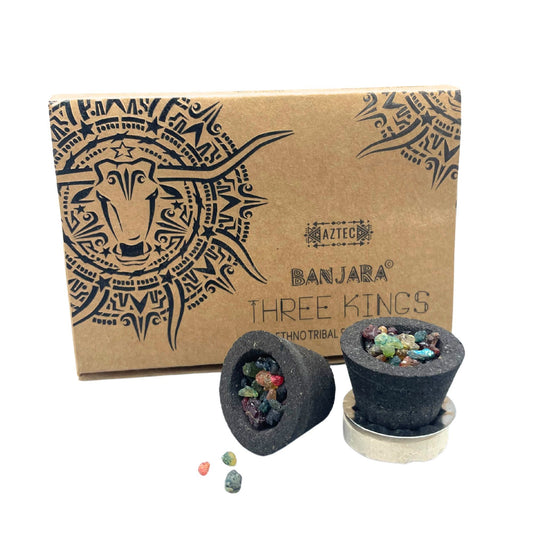 Banjara Resin Cups - Three Kings - Vivid Aromas UK