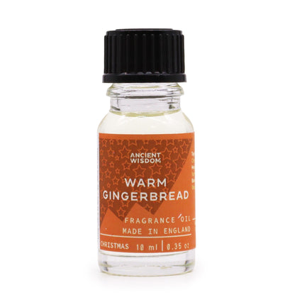Warm Gingerbread Fragrance Oil 10ml - Vivid Aromas UK