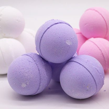 Essential Oil Bath Bomb - Clary Sage & Juniper - Vivid Aromas UK