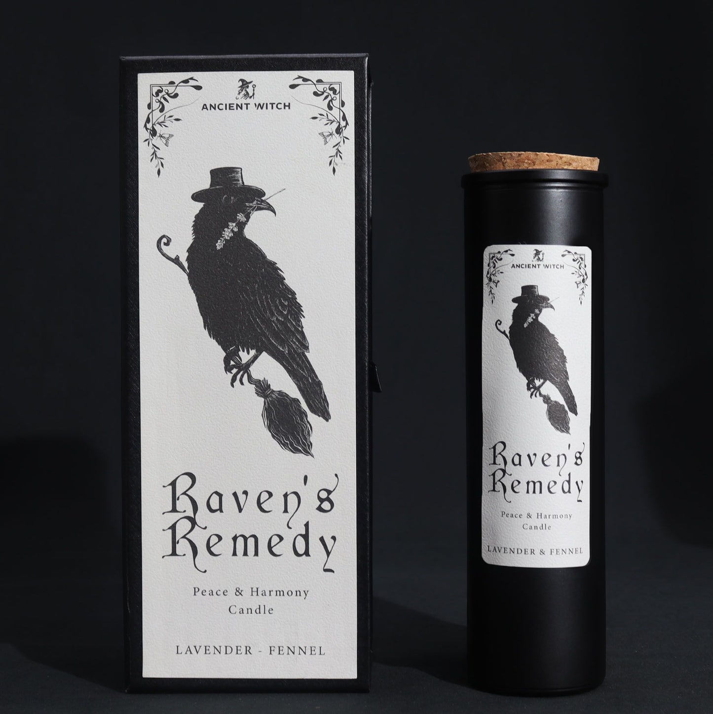 Ancient Witch Ritual Candles - Ravens' Remedy - Vivid Aromas UK