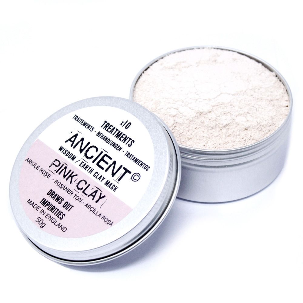 Pink Clay Face Mask 50g - Vivid Aromas UK