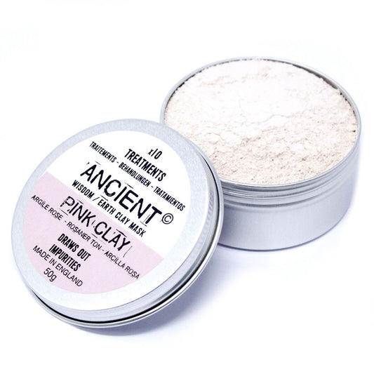 Pink Clay Face Mask 50g - Vivid Aromas UK