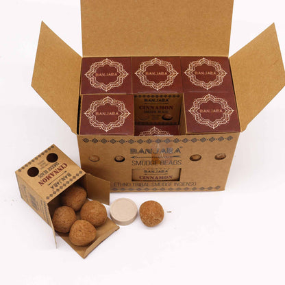 Banjara Smudge Beads - Cinnamon - Vivid Aromas UK