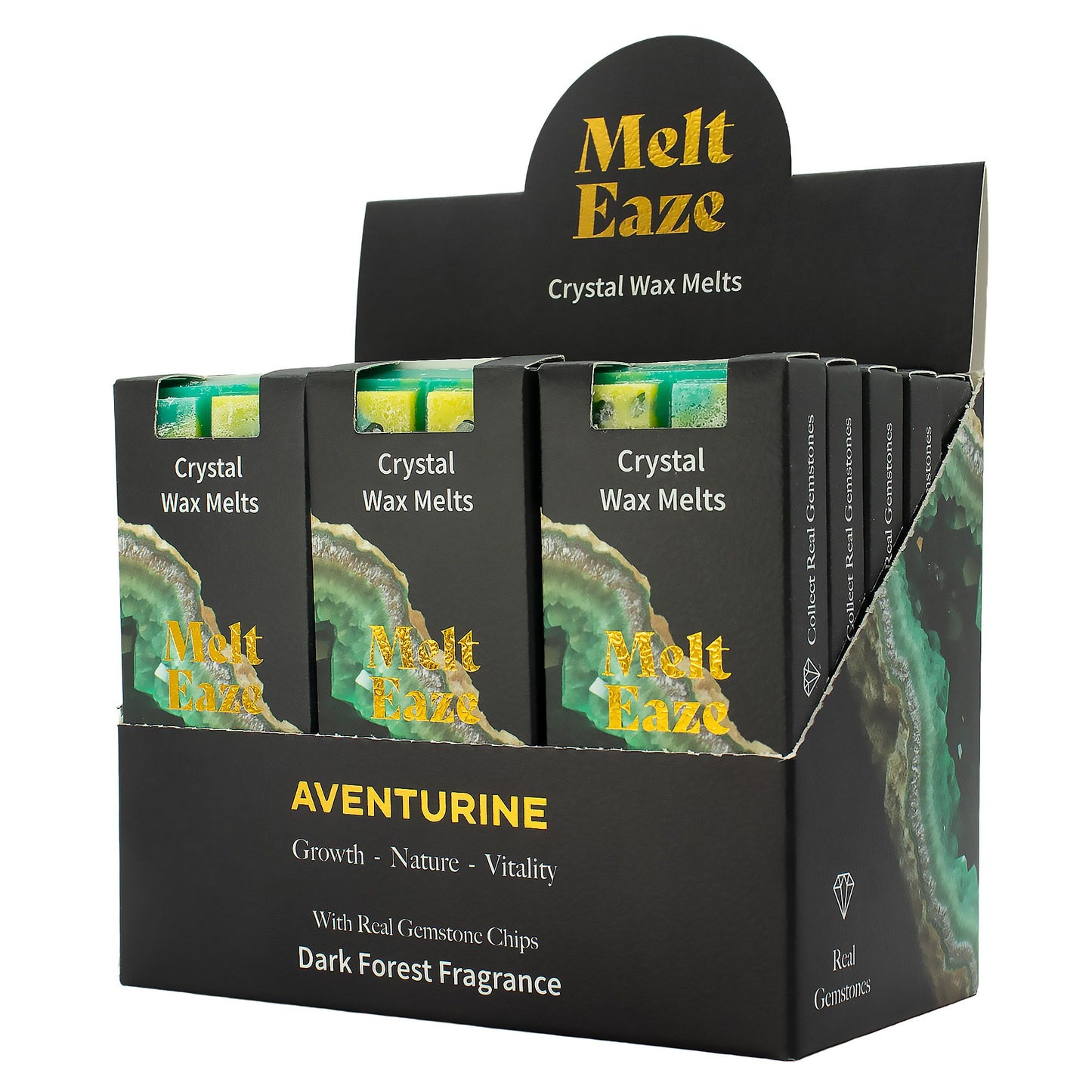 MeltEaze Wax Melts 50g - Emerald Forest - Deep In the Forrest - Vivid Aromas UK