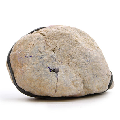 Coloured Calsite Geodes - Natural Rock - Purple & Gold - Vivid Aromas UK