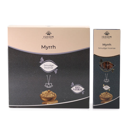 Ishom Smudge Incense - Myrrh - Vivid Aromas UK
